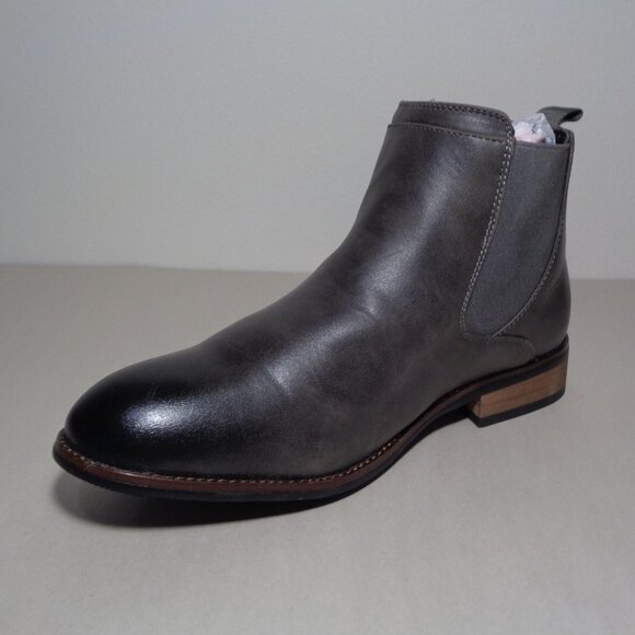 Vance Co. Size 9 M / LANDON / Grey / Chelsea Dress Boots / New Men\'s Shoes main image 6
